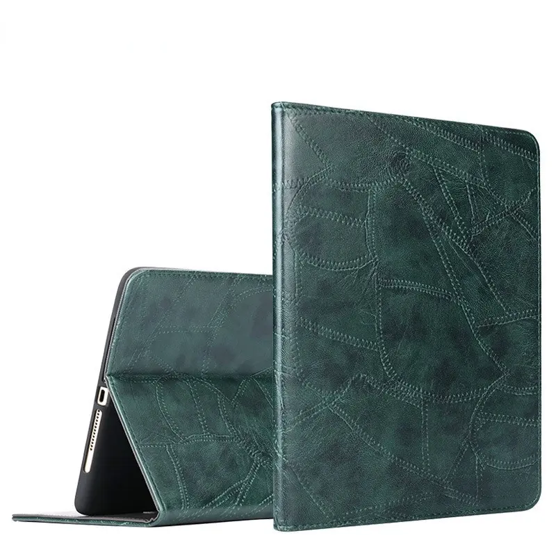 Genuine Leather Cover For IPad Pro 11 2021 Mini 5 6 10.2 Air 4 10.9 Air 1 2 3 10.5 Case Pro 9.7 Ipad 234 Soft Business Stand