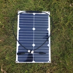 แผงโซลาร์เซลล์แบบยืดหยุ่นรูปทรงยาวแคบ 20 วัตต์ รุ่นใหม่ พลังงานแสงอาทิตย์ แถวเดียว ใช้เซลล์ Sunpower IBC กันน้ำระดับ IP67 - Product Image 2