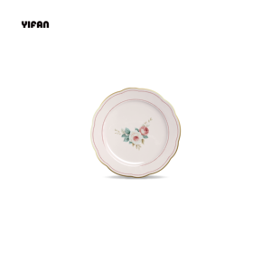 Wholesale <strong>Bone</strong> <strong>China</strong> Dishes <strong>Set</strong> Luxury Rose Plate <strong>Set</strong> Dinnerware Wedding <strong>Dinner</strong> <strong>Set</strong> for Event&amp;Rental - Product Image 6