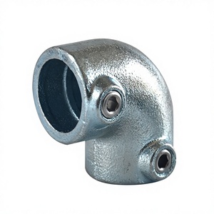 High Quality Hot Dipped Galvanized Malleable Iron Casting Pipe Fitting Connector 3/4Inch Round Tube DN15 <b>Yacht</b> Boat Hardware Hig - Product Image 4