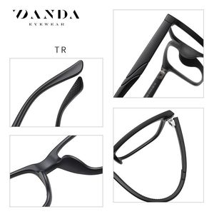 Gafas Danda para niños con bloqueo de luz azul TR5107, montura completa, unisex, sin prescripción, TR90, gafas de ordenador de doble color - Product Image 3