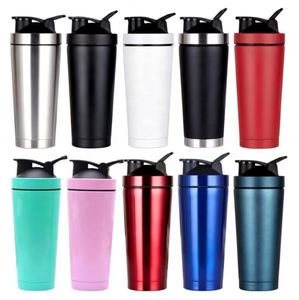 Factory Direct Supply Custom Logo Printing Stainless Steel Double Wall Protein Vacuum <b>Shaker</b> 750ml <b>Bottle</b> Capacity - Product Image 1