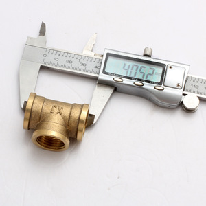 ข้อต่อทองแดงเกลียวในแบบสามทาง ขนาด 4 นิ้ว สำหรับเชื่อมต่อระบบประปา - Product Image 4