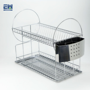 Cocina delgado <span class=keywords><strong>de</strong></span> acero inoxidable marco <span class=keywords><strong>de</strong></span> alambre dishrack los principales fácil <span class=keywords><strong>de</strong></span> montar y <span class=keywords><strong>de</strong></span> nivel <span class=keywords><strong>2</strong></span> Dish Rack <span class=keywords><strong>escurridor</strong></span> - Product Image 6