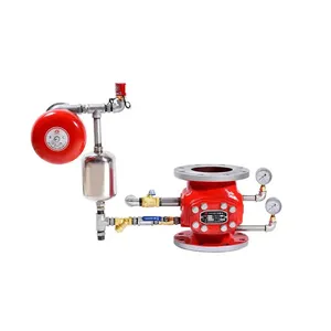 Factory Professional Design ZSFZ Fire Fighting Sprinkler System DN 100 Flange Type Wet Fire Alarm Check Valve