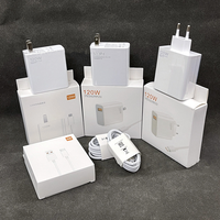 Cargador de Pared de 120W con Cable 6A, Enchufe Estándar EU/US, Cargador Rápido de 67W, Adaptador de Corriente USB para Teléfono Xiaomi Redmi, con Certificación CE