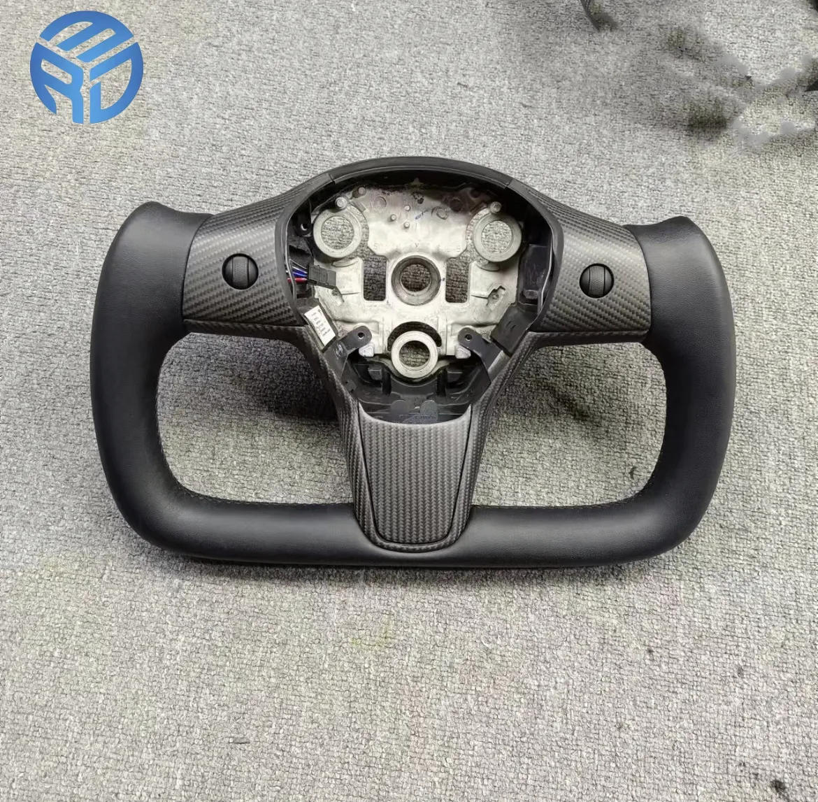 MRD for Tesla Model 3 & Y Yoke Steering wheel carbon fiber Customized with or without heating