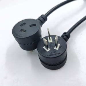 Cable de alimentación CA con enchufe de 10A, cable de PVC tipo SJTOW para electrodomésticos - Product Image 4