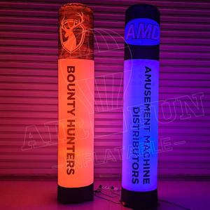 Columnas LED Inflables Creativas, Pilares de Aire con Iluminación para Decoración de <span class=keywords><strong>Jungla</strong></span> - Product Image 2