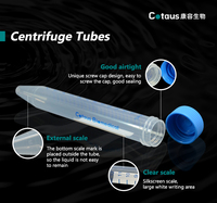 Cotaus Laboratoire Vente en gros 10ml 15ml 50ml Centrifugeuse Tube à essai Centrifugeuse stérile avec Falcon Tubes Tubes à centrifuger