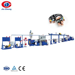 Insulation Wire Making Machine JIACHENG Electric Copper Wire And Cable Insulation Making Extruder Manufacturiing Machine