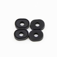 Service de moulage de tuyaux industriels de marque RMDS à prix abordable, bouchon ovale miniature personnalisé en caoutchouc de silicone, joint d'étanchéité en forme de bouton