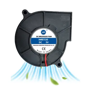 high quality blower 75x75x30mm 7530 12 volt dc centrifugal fan