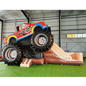 Nouveau Château Aquatique Commercial Gonflable Populaire Monster Truck <span class=keywords><strong>Toboggan</strong></span> Aquatique Gonflable Pas Cher Grave Digger Maison de Rebond avec <span class=keywords><strong>Piscine</strong></span> - Product Image 6