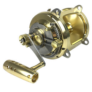 Beliebtes Design 80 W große Spiel-Angelspulen <span class=keywords><strong>2</strong></span>-Gang-Lever-Schleppthund Meeresangeln Schleppthunde zum Gebrauch durch die Rechte <span class=keywords><strong>Hand</strong></span> - Product Image 6