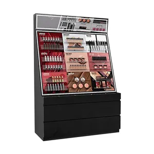 Cosmetica Winkel Interieur Schoonheidssalon Vitrine Kast Rek Make-Up Product Display Planken