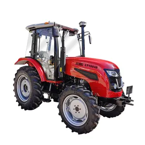 Chinese wheel tractor 90hp 100hp agriculture farm tractor for sale