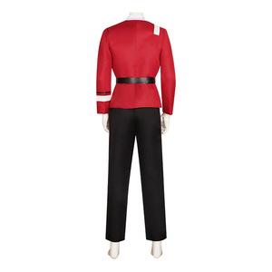 Disfraz de Cosplay del Uniforme Rojo de la Tercera Temporada de Star Trek, Traje de Tripulación para Halloween - Product Image 5