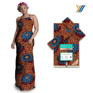 Tessuto di cotone batik di alta qualità 100 cotone tessuto a cera morbida modello colorato vera cera olandese loindcloth135gsm