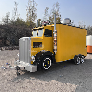 Remolque de Comida Móvil para Restaurante, Carrito de Hot Dogs, Camioneta de Café, Remolque de Pizza, Camión de Comida con Cocina, Camión de Café - Product Image 1
