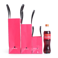 Sac en papier brun réutilisable durable pour emballages de vêtements de luxe personnalisés, emballages cadeaux, emballages de vente au détail, bijoux, avec poignée pour les entreprises