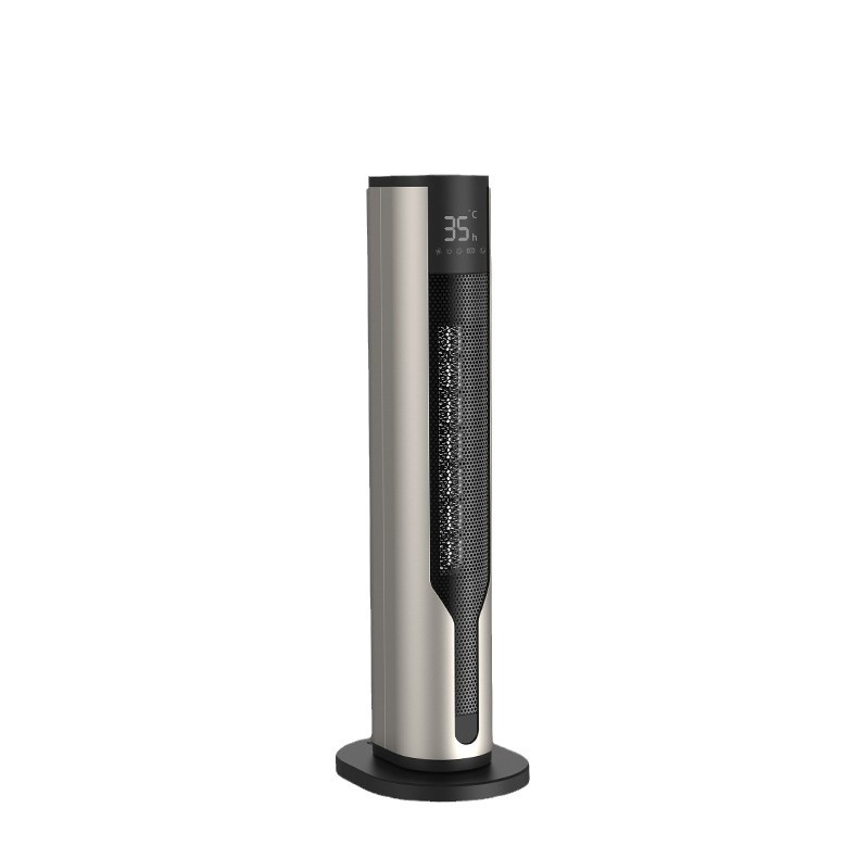 Smart Electric Desktop Heater PTC Heating Element EU Plug Constant Temperature Timed Features Light Sound Vertical Shaking Fast