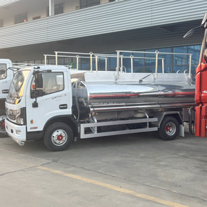 รถบรรทุกถังน้ำมันดีเซล/เบนซิน ดงเฟิง ขนาดเล็ก 4x2 พวงมาลัยขวา ถังสแตนเลส 5000 ลิตร สำหรับขาย - Product Image 4