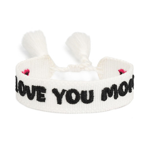 New Couple Ban nhạc cổ tay bện Vòng đeo tay ba chiều thư bện Vòng đeo tay phụ nữ lấy cảm hứng từ bện tua Vòng đeo tay - Product Image 6