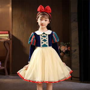 Girls <strong>Dress</strong> <strong>up</strong> Princess Costume Role Play Halloween Party Classic <strong>Snow</strong> <strong>White</strong> <strong>Dresses</strong> for Kids - Product Image 3