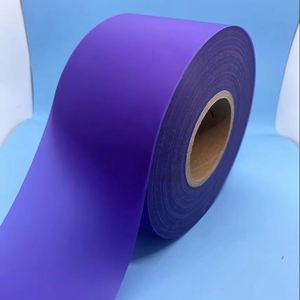 0.15mm-0.25mm Thickness <b>Red</b> TPU Silicone Material 10 cm Translucent Multicolored Luxury Purple TPU <b>Ribbon</b> Roll - Product Image 2