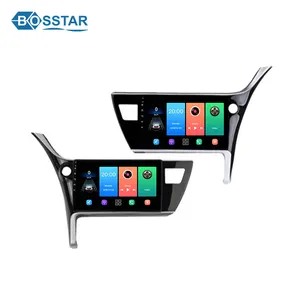 Android Car DVD Player สำหรับ Toyota Corolla 2017 2018 รถ GPS WIFI GPS SWC BT