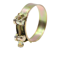 Abrazadera Universal Robusta de Acero al Carbono para Mantenimiento Automotriz, Fijación Permanente, Anillo Metálico, Accesorio Profesional para Coche