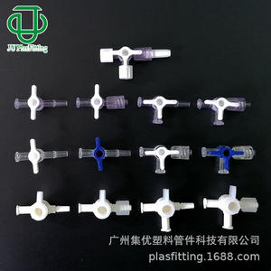 Connecteurs médicaux sanitaires en plastique de haute qualité, mâle/femelle, Luer, bidirectionnels, tridirectionnels, vannes à bec, vannes de dérivation, extérieur/intérieur - Product Image 3