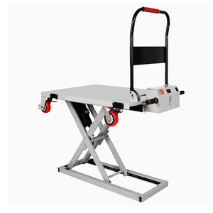 Precio barato, carro de plataforma de Elevación plegable de carga hidráulica, carro de mano con batería de litio para camión - Product Image 1