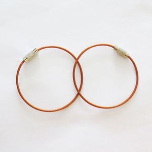 Yiwang ห่วงโซ่ลวดสลิงสแตนเลสแหวนล็อคสกรูสีส้ม - Product Image 2