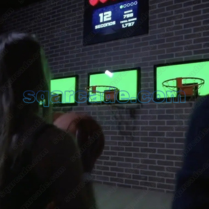 <span class=keywords><strong>Juego</strong></span> de Baloncesto Interactivo para Team Building: Desafío de Tiro y Habilidad con Aro de Baloncesto - Product Image 2