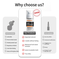 Crème de camouflage pour cheveux et cuir chevelu brun foncé pour cheveux clairsemés Couvrir les zones chauves Soins capillaires multi-usages