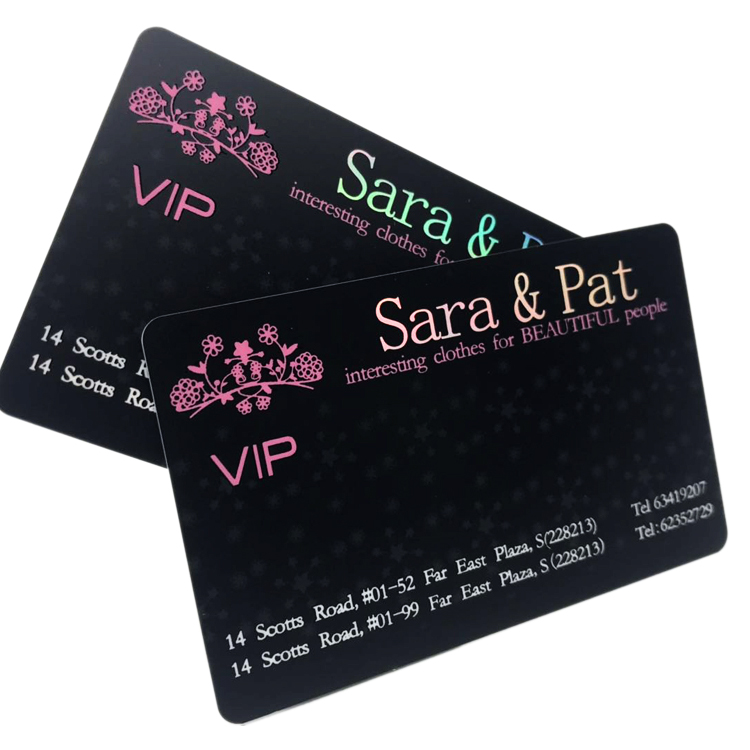 Custom Printing Membership Business PVC Plastic Card with Your Own Name Logo