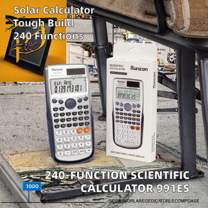 <span class=keywords><strong>Calculadora</strong></span> Científica de 12 Dígitos y 240 Funciones, Duradera, de Plástico, 991ES, con Todas las Funciones, para Estudiantes y Exámenes Escolares - Product Image 3