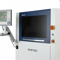 Système d'inspection AOI 2D MIRTEC MV-6, machine d'inspection optique automatisée multi-caméras 18MP pour ligne de production SMT, fabriqué en Corée