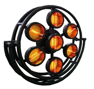 Luce Alogena Rotonda da Parete Retrò per Effetti Scenici - Product Image 3