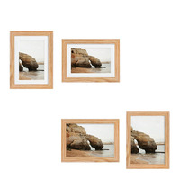 Cadres photo en bois massif 5x7 et 4x6 avec plexiglas incassable pour affichage mural ou sur table
