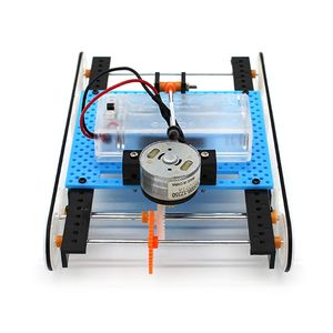 Kit de bricolage OKYN-G6826 Fun Tank, ensemble de construction de modèles en plastique pour l'éducation STEM et le jeu créatif - Product Image 4