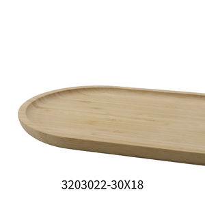 Plateau de service en contreplaqué de nouvelle conception, très vendu, 3203022-30X18, pour les événements de dégustation de thé - Product Image 3