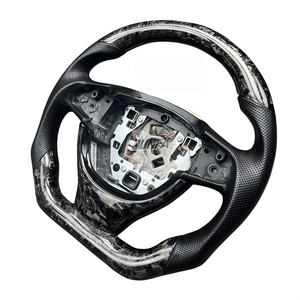 JUNFA para Serie 5 Serie 7 2010-2016 F10 F18 <span class=keywords><strong>GT</strong></span> 525 530 Volante Deportivo de Cuero y Fibra de Carbono Forjada en Forma de F1 - Product Image 3