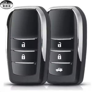 2 बटन स्मार्ट वाहन कुंजी संशोधित शेल प्रतिस्थापन कार कुंजी मामला टोयोटा लेक्सस वाहन कुंजियाँ - Product Image 6