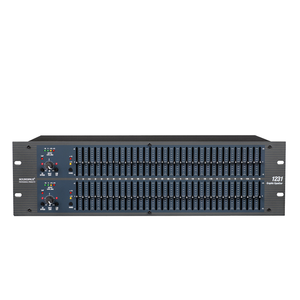Ecualizador Gráfico Profesional 1231 con Luz LED, Diseño Portátil, Control con Perillas Giratorias, Potencia de 1 kW, Estéreo, Metálico, para Actuaciones en Escenario - Product Image 2