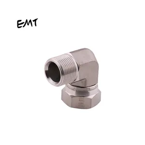 High pressure bsp male female 90 degree rotate elbow joint adapter hydraulic accessories parts