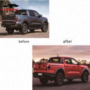 Ventes d'usine <span class=keywords><strong>2022</strong></span> Mise à niveau 2023 Kits de carrosserie Raptor Pare-chocs avant arrière Grille Capot Aile Kit de carrosserie pour Ford Ranger T9 - Product Image 3