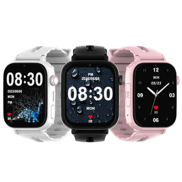 Android 4G SIM Card Call Color Children Global Positioning System Watch IP68 OLED Display Sleep tracker Boy Girl Smart Watch
